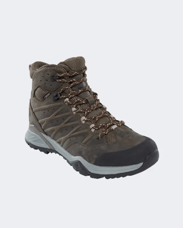 The North Face Hedgehog Hike Ii Mid Gore-Tex Men Hiking Boots Dark Brown Nf0A2Yb4-4Dd-1