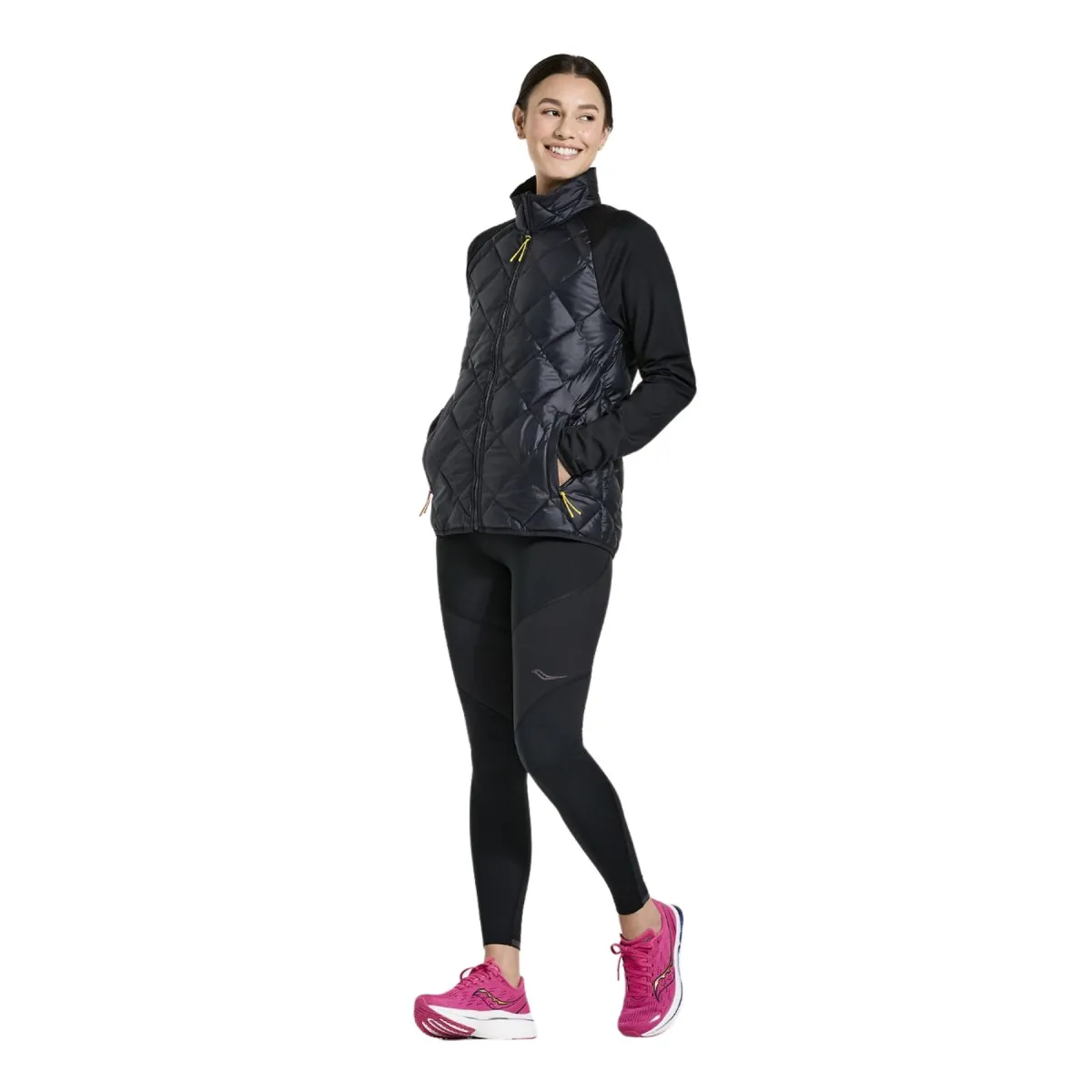 Tights Saucony Boulder Wind Black Women's