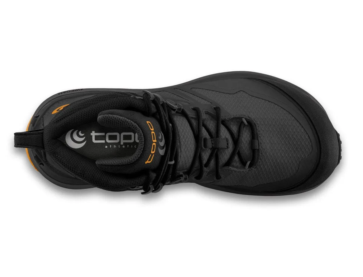 Topo Athletic Men's Trailventure 2 WP - Charcoal/Orange