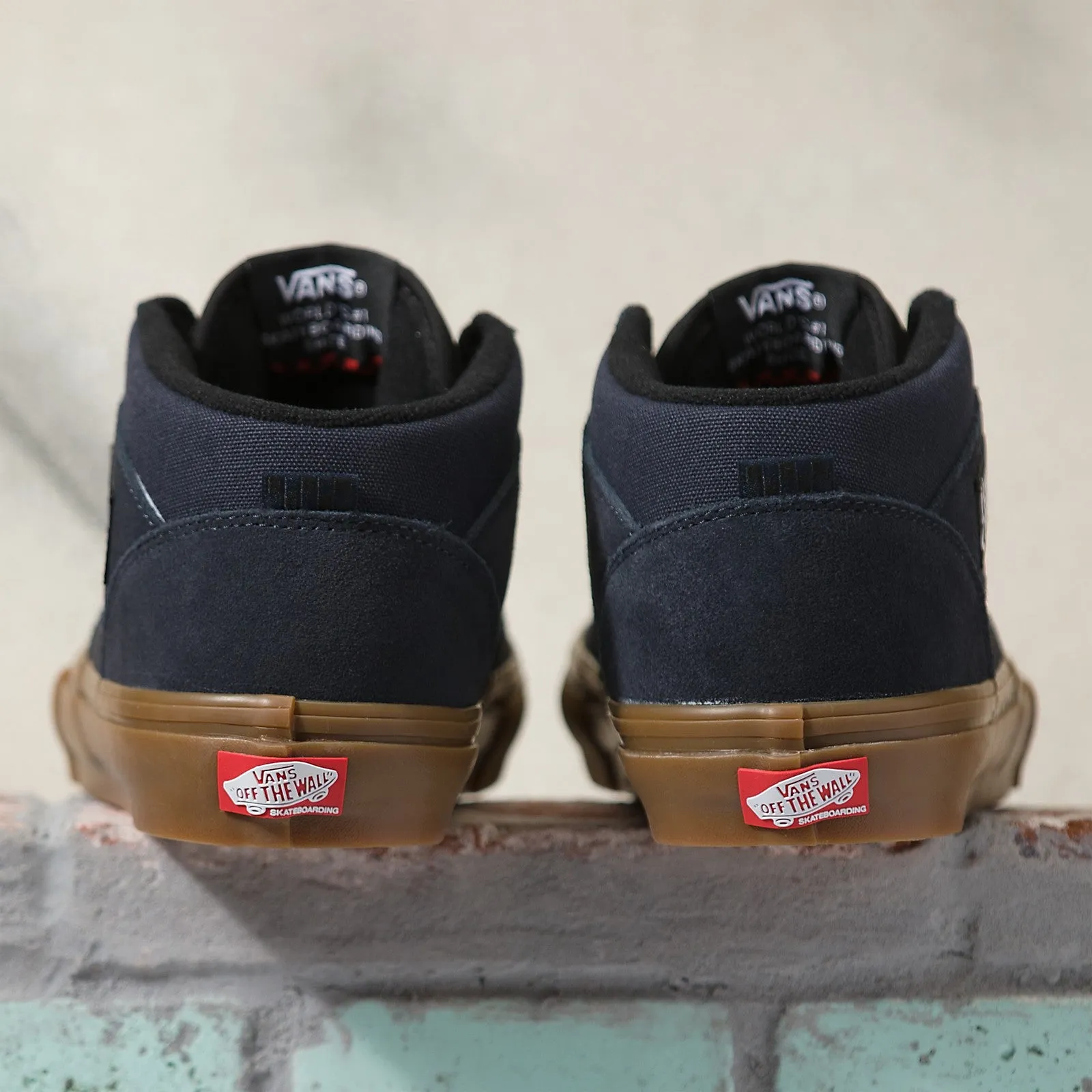 Vans Skate Half Cab Skateboard Shoe - Navy/Gum