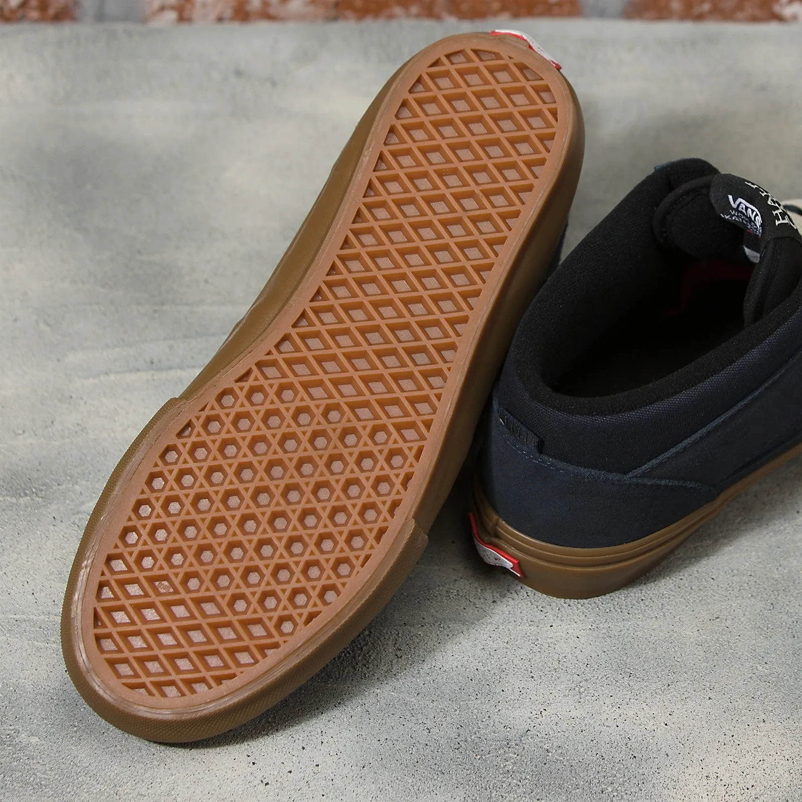 Vans Skate Half Cab Skateboard Shoe - Navy/Gum