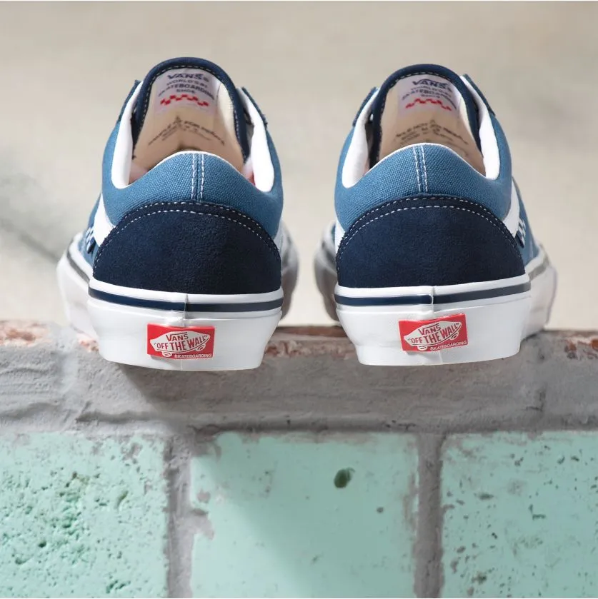 Vans Skate Old Skool Skateboard Shoe - Navy/White