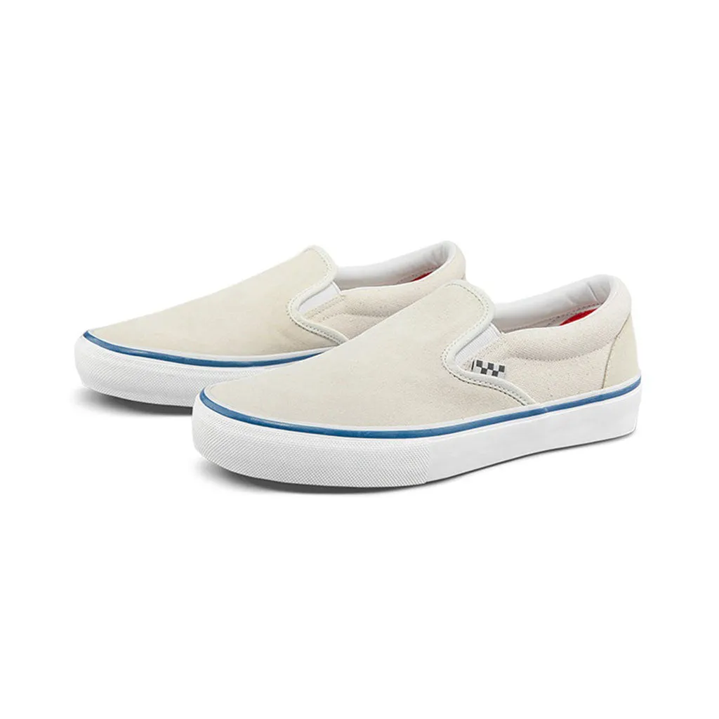 Vans Skate Slip-on Raw Canvas - Classic White