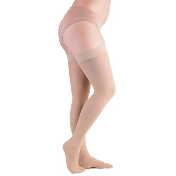 VenActive Women's Premium Opaque 15-20 mmHg Thigh Highs