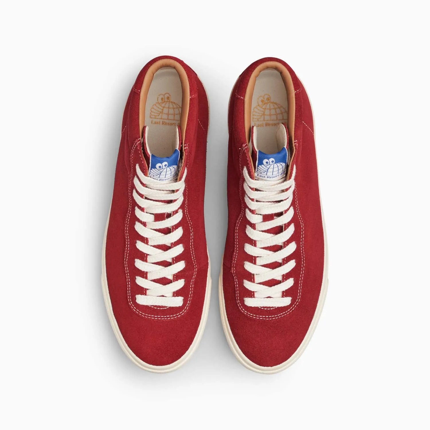 VM001-HI Suede (Old Red/White)