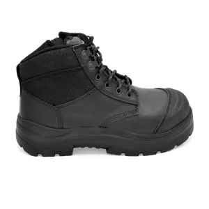 WideLoad 690BZ Wide Fit Safety Boot - Zip - Black - 6E Fit