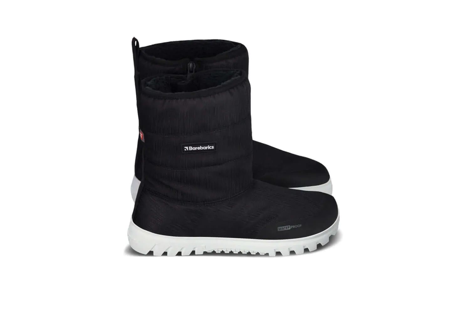 Winter Barefoot Boots Barebarics PolarStride - Black