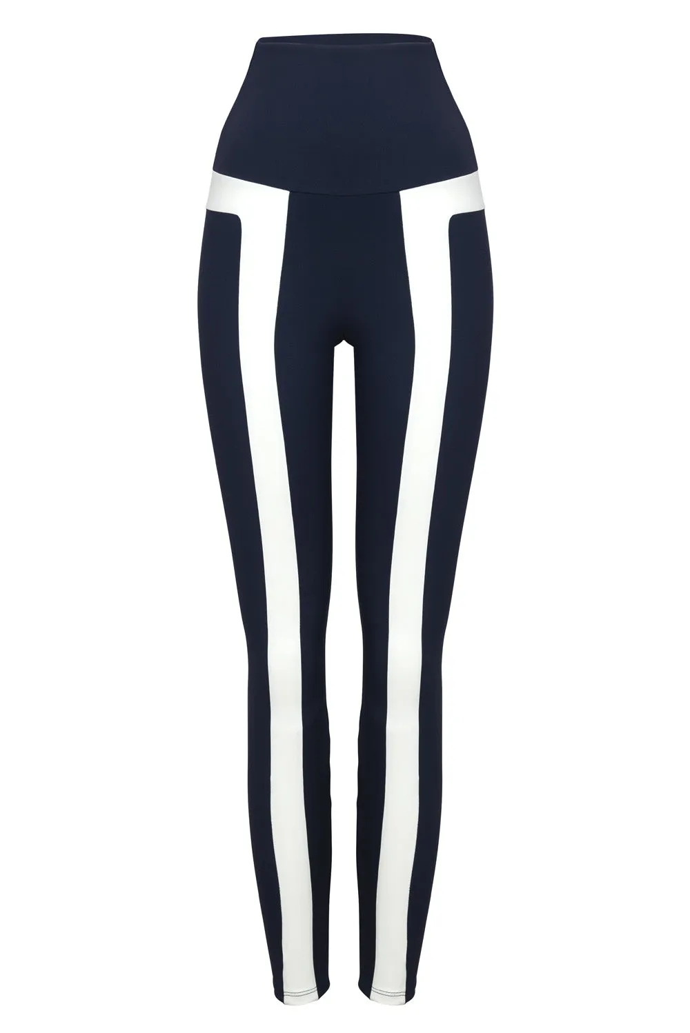 Wishbone Legging Navy/Chantilly