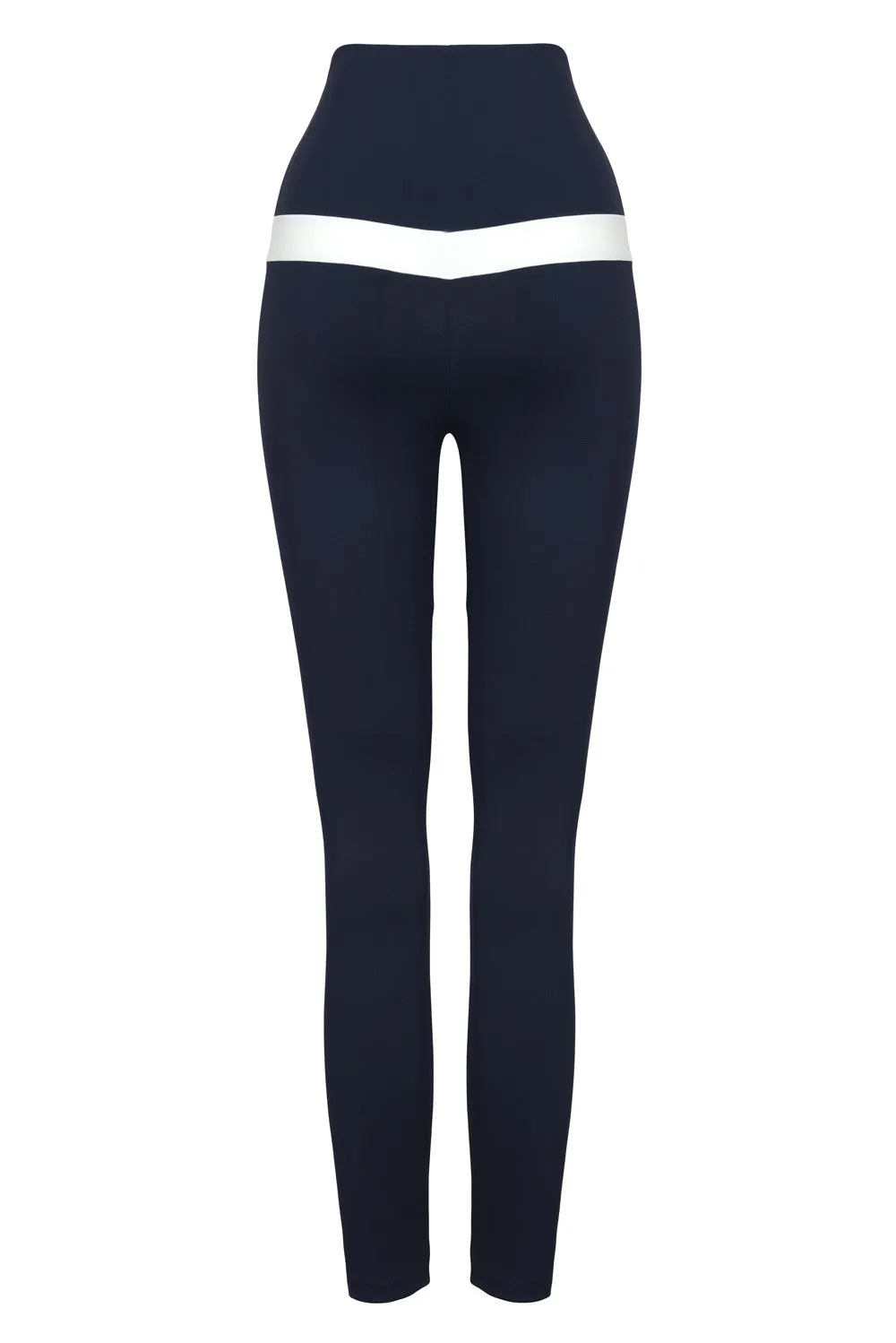 Wishbone Legging Navy/Chantilly