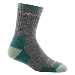 Women's Hiker Micro Crew Midweight Hiking Sock - Slate