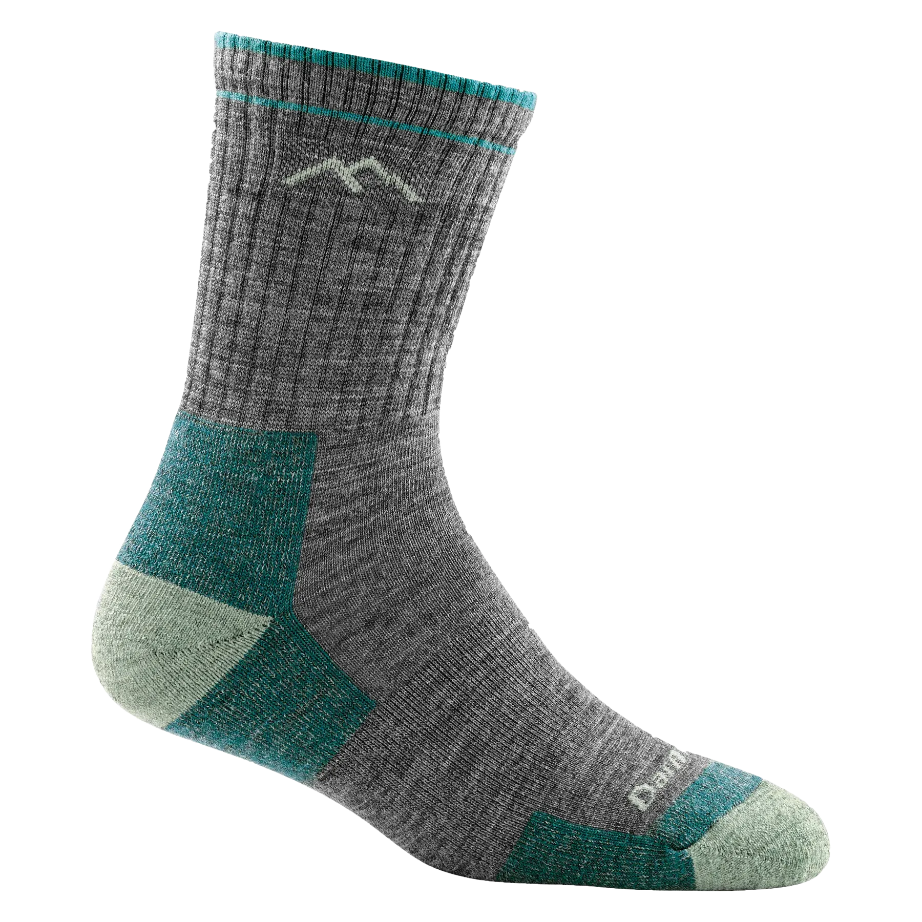 Women's Hiker Micro Crew Midweight Hiking Sock - Slate